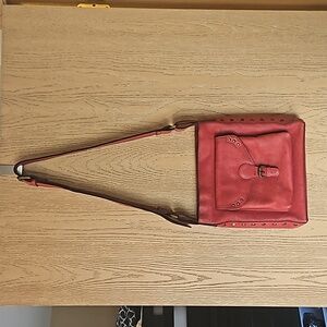Elegant Red Crossbody Bag